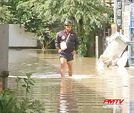 Residents have to go about their daily business